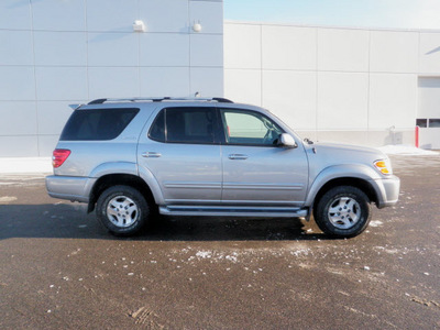 toyota sequoia 2001 silver suv ltd 4wd gasoline 8 cylinders dohc 4 wheel drive automatic 56001