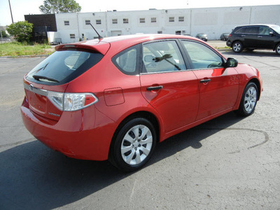 subaru impreza 2008 red wagon awd gasoline 4 cylinders all whee drive automatic 55420