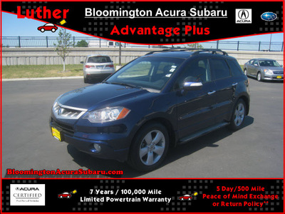 acura rdx 2008 blue suv awd gasoline 4 cylinders all whee drive automatic 55420