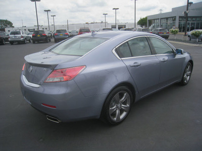 acura tl 2012 dk  gray sedan w advance gasoline 6 cylinders front wheel drive automatic 55420