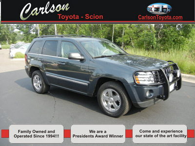 jeep grand cherokee 2007 gray suv limited 4x4 diesel 6 cylinders 4 wheel drive automatic 55448