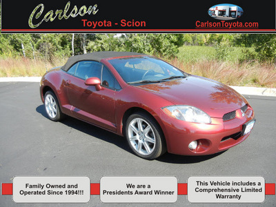 mitsubishi eclipse spyder 2007 gt gasoline 6 cylinders front wheel drive automatic 55448