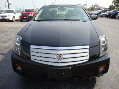 cadillac cts 2007 black sedan high feature gasoline 6 cylinders rear wheel drive automatic 60443