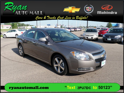 chevrolet malibu 2012 brown sedan lt gasoline 4 cylinders front wheel drive 6 speed automatic 55313