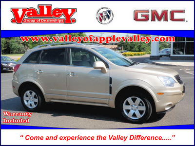 saturn vue 2008 tan suv xr gasoline 6 cylinders front wheel drive automatic 55124