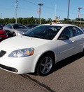 pontiac g6 2008 white sedan se1 v6 gasoline 6 cylinders front wheel drive 4 speed automatic 55313