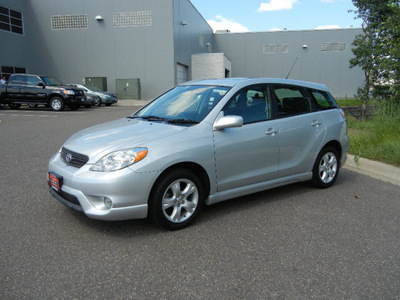 toyota matrix 2007 silver wagon xr gasoline 4 cylinders front wheel drive 5 speed manual 55448