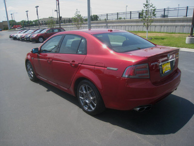 acura tl 2008 dk  red sedan type s w navi gasoline 6 cylinders front wheel drive automatic 55420