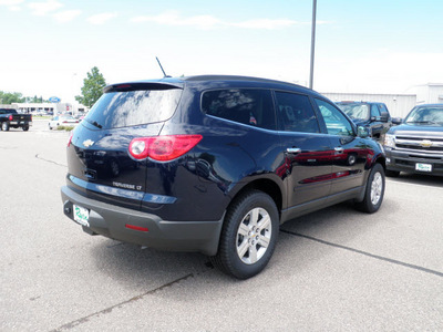 chevrolet traverse 2011 dk  blue suv lt gasoline 6 cylinders front wheel drive 6 speed automatic 55313