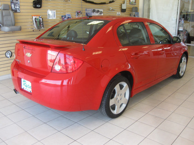 chevrolet cobalt 2010 red sedan lt leather sunroof gasoline 4 cylinders front wheel drive automatic 55313