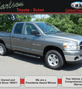 dodge ram pickup 1500 2007 gray slt 4x4 crew cab flex fuel 8 cylinders 4 wheel drive automatic with overdrive 55448