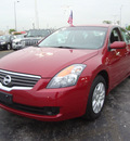 nissan altima 2009 dk  red sedan 2 5s gasoline 4 cylinders front wheel drive automatic 60443