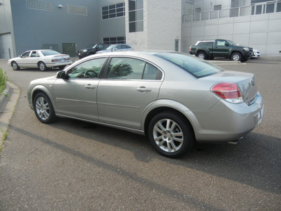 saturn aura 2007 silver sedan xe gasoline 6 cylinders front wheel drive automatic 55448