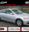 toyota camry 2011 silver sedan le gasoline 4 cylinders front wheel drive automatic 55448