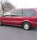 oldsmobile silhouette 2000 red van gls gasoline 6 cylinders front wheel drive automatic 55124