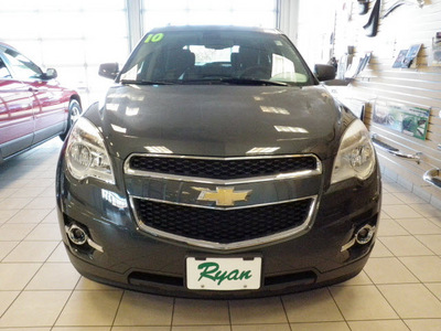 chevrolet equinox 2010 dk  gray suv lt awd sunroof gasoline 4 cylinders all whee drive automatic 55313