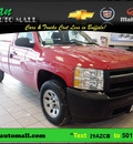 chevrolet silverado 1500 2011 red work truck gasoline 6 cylinders 2 wheel drive 4 speed automatic 55313
