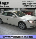 chevrolet malibu 2011 white sedan lt gasoline 4 cylinders front wheel drive 6 speed automatic 55391