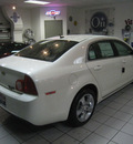 chevrolet malibu 2011 white sedan lt gasoline 4 cylinders front wheel drive 6 speed automatic 55391