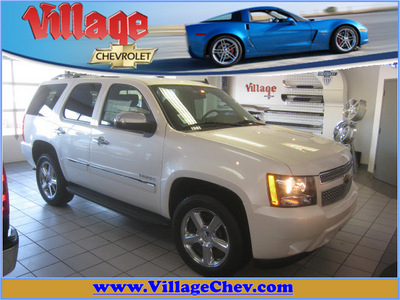 chevrolet tahoe 2011 white suv ltz flex fuel 8 cylinders 4 wheel drive automatic with overdrive 55391