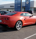 chevrolet camaro 2011 orange coupe ss gasoline 8 cylinders rear wheel drive not specified 55313