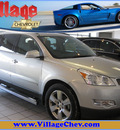 chevrolet traverse 2011 silver ltz gasoline 6 cylinders all whee drive automatic 55391
