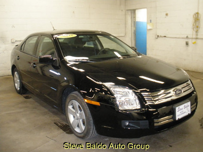 ford fusion 2008 black sedan se gasoline 4 cylinders front wheel drive automatic 14304