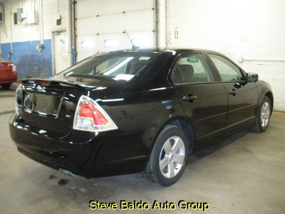ford fusion 2008 black sedan se gasoline 4 cylinders front wheel drive automatic 14304