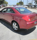 pontiac g6 2008 red sedan gt gasoline 6 cylinders front wheel drive automatic 78238
