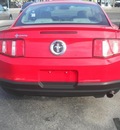 ford mustang 2010 red coupe gasoline 6 cylinders rear wheel drive not specified 78064