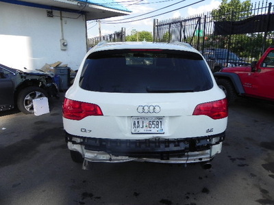 audi q7 2007 white suv automatic 07513