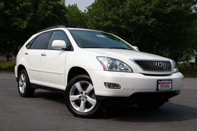 lexus rx 350 2008 white suv gasoline v6 all whee drive automatic 20746