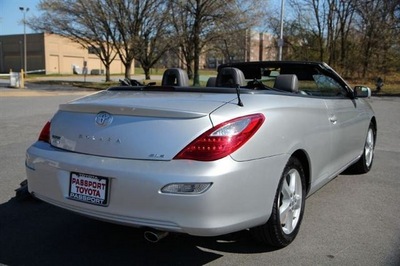 toyota solara 2008 silver convertable sle gasoline v6 front wheel drive automatic 20746