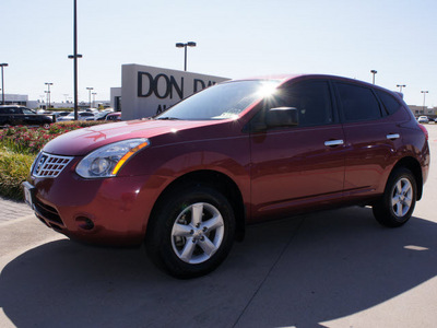 nissan rogue 2010 red suv gasoline 4 cylinders front wheel drive automatic with overdrive 76018