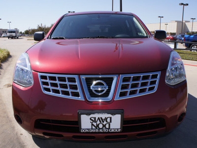 nissan rogue 2010 red suv gasoline 4 cylinders front wheel drive automatic with overdrive 76018
