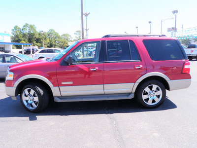 ford expedition 2008 red suv eddie bauer gasoline 8 cylinders 2 wheel drive automatic with overdrive 32401