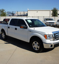 ford f 150 2010 white xlt gasoline 8 cylinders 2 wheel drive automatic 76108