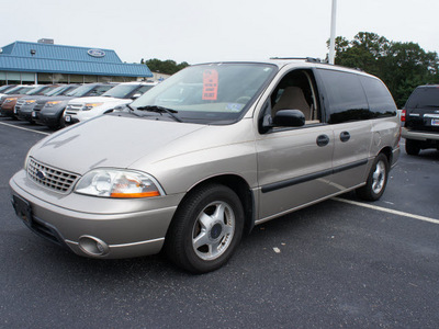 ford windstar 2003 gold van lx standard gasoline 6 cylinders front wheel drive automatic with overdrive 08753