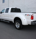 ford f 350 super duty 2011 white lariat biodiesel 8 cylinders 4 wheel drive automatic 27616