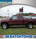 ford f 350 super duty 2007 red lariat diesel 8 cylinders 4 wheel drive automatic 07724
