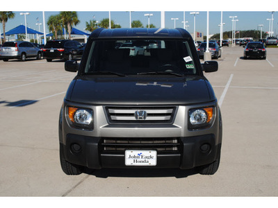 honda element 2008 gray suv ex gasoline 4 cylinders front wheel drive automatic with overdrive 77065