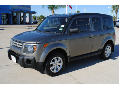 honda element 2008 gray suv ex gasoline 4 cylinders front wheel drive automatic with overdrive 77065