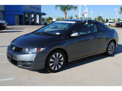 honda civic 2010 dk  gray coupe ex gasoline 4 cylinders front wheel drive automatic 77065