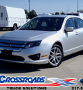 ford fusion 2011 silver sedan sel flex fuel 6 cylinders front wheel drive automatic 62708