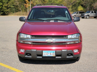 chevrolet trailblazer 2002 red suv lt 4wd gasoline 6 cylinders 4 wheel drive automatic 55318