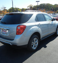 chevrolet equinox 2012 silver lt awd flex fuel 4 cylinders all whee drive automatic 55391