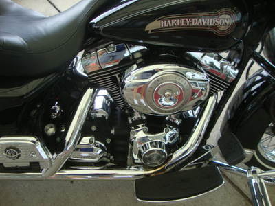 harley davidson flht 2007 black electra glide 2 cylinders 6 speed 45342