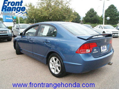 honda civic 2007 atomic blue sedan lx gasoline 4 cylinders front wheel drive 5 speed manual 80910
