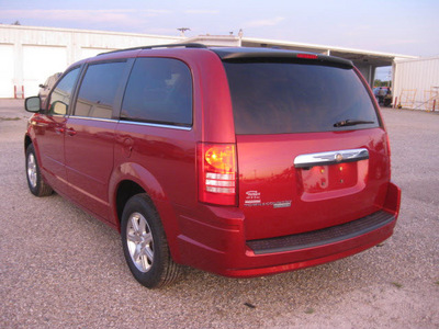 chrysler town and country 2008 red van touring gasoline 6 cylinders front wheel drive autostick 62863