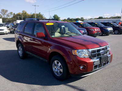 ford escape 2012 red suv limited gasoline 4 cylinders front wheel drive 6 speed automatic 62863